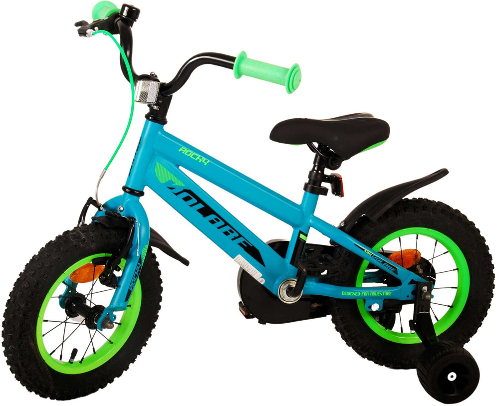 Volare Rocky Kinderfiets - Jongens - 12 inch - Groen - 3-5 jaar extra afbeelding 15