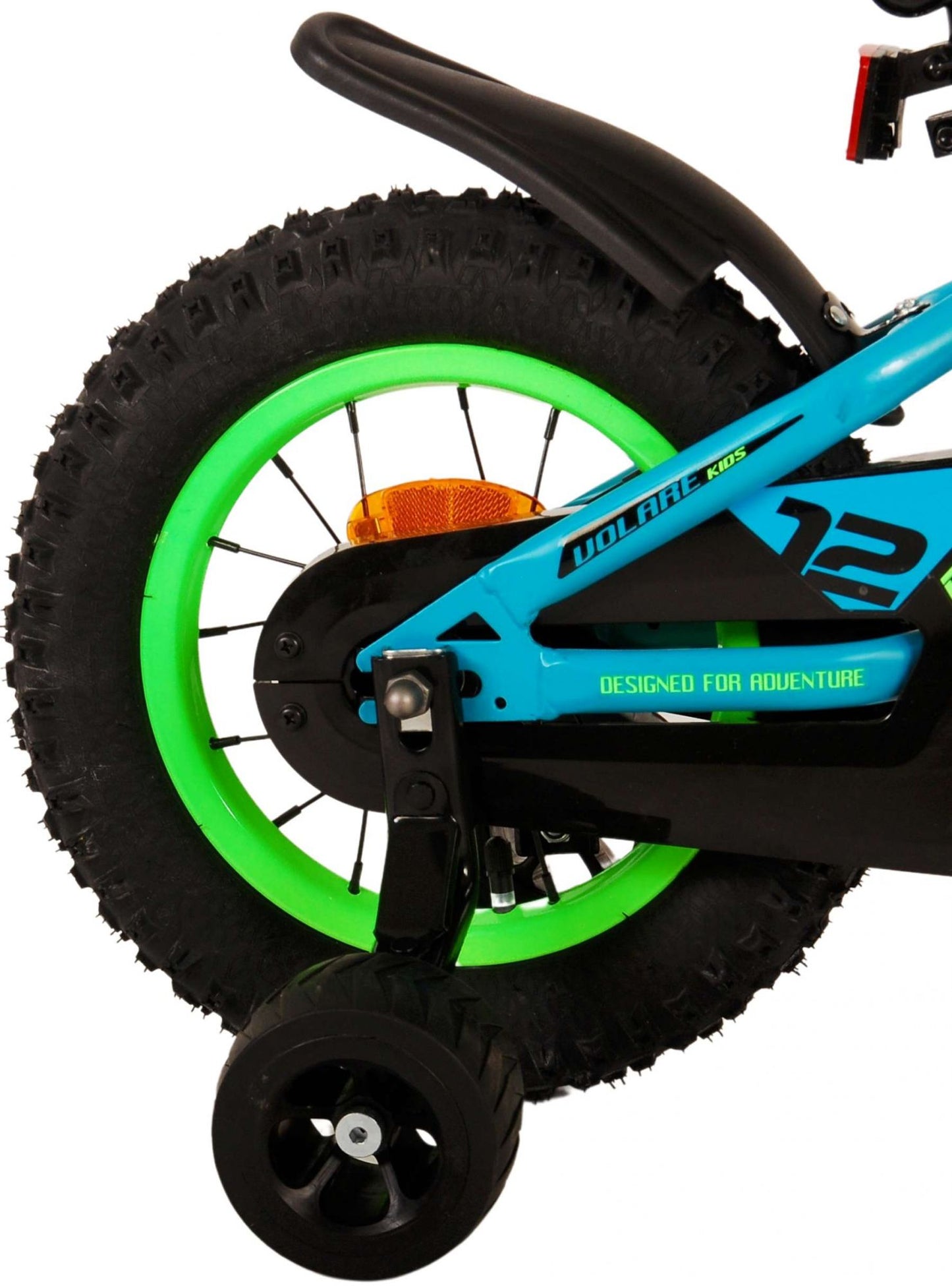 Volare Rocky Kinderfiets - Jongens - 12 inch - Groen - 3-5 jaar extra afbeelding 5
