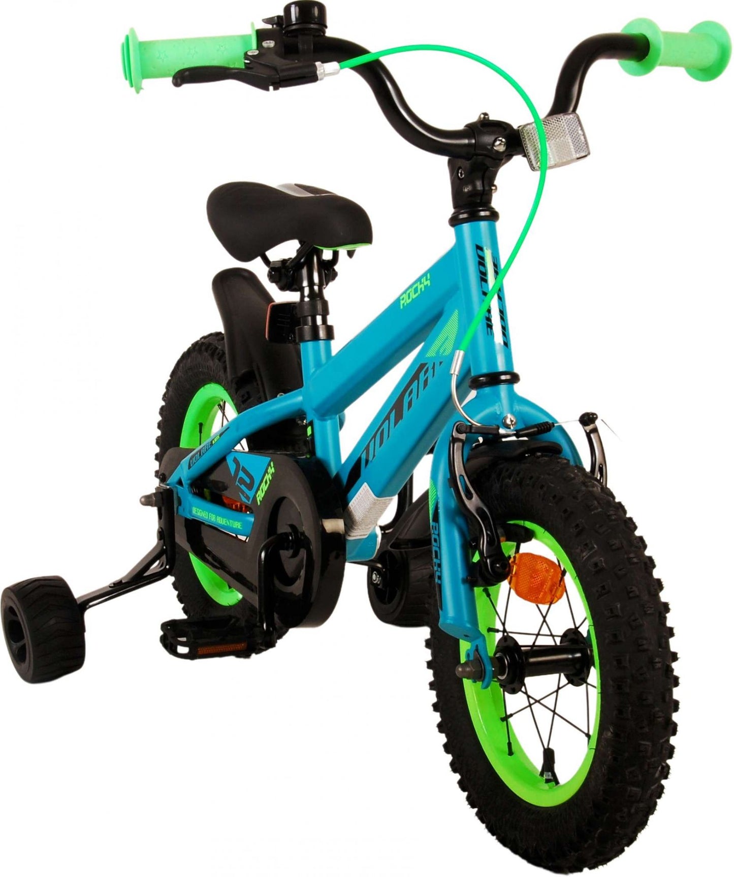 Volare Rocky Kinderfiets - Jongens - 12 inch - Groen - 3-5 jaar extra afbeelding 11