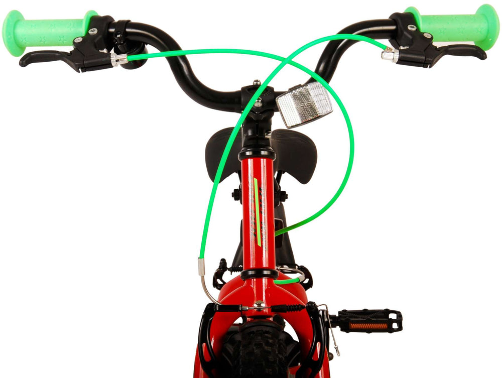 Volare Rocky Kinderfiets - Jongens - 12 inch - Rood - 3-5 jaar extra afbeelding 5