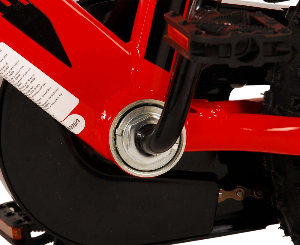 Volare Rocky Kinderfiets - Jongens - 12 inch - Rood - 3-5 jaar extra afbeelding 16