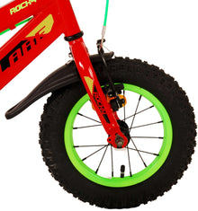 Volare Rocky Kinderfiets - Jongens - 12 inch - Rood - 3-5 jaar extra afbeelding 12