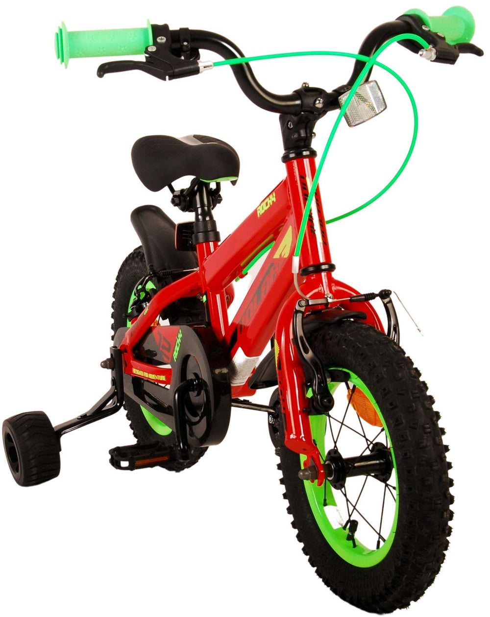 Volare Rocky Kinderfiets - Jongens - 12 inch - Rood - 3-5 jaar extra afbeelding 7