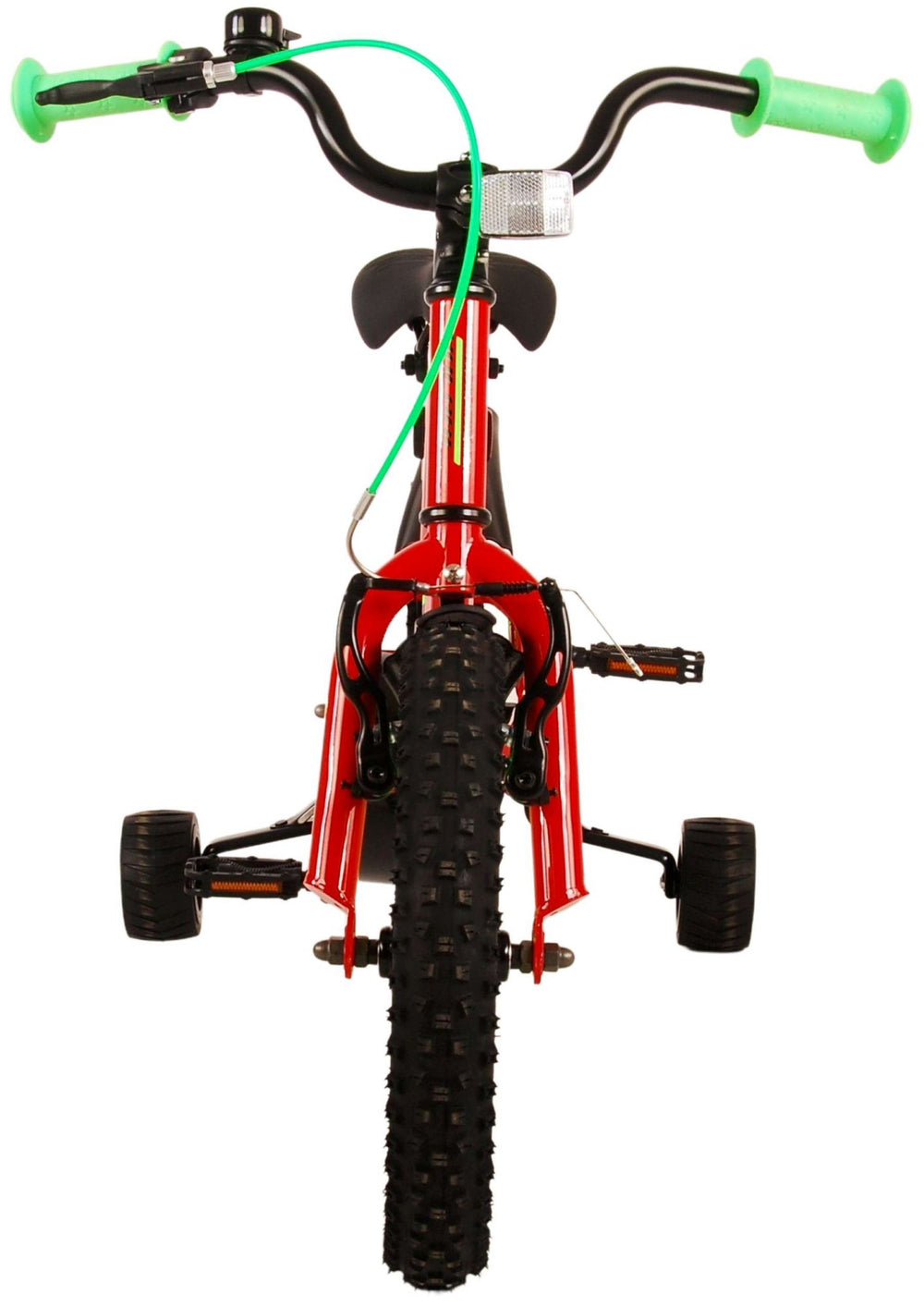 Volare Rocky Kinderfiets - Jongens - 14 inch - Rood - 3-5 jaar extra afbeelding 13