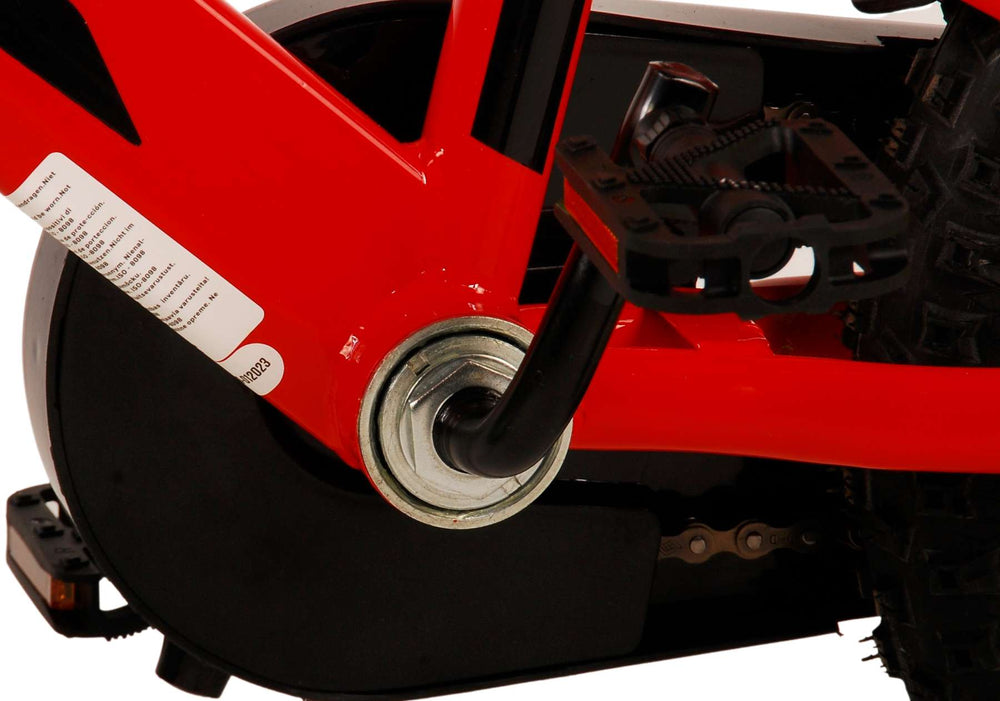 Volare Rocky Kinderfiets - Jongens - 14 inch - Rood - 3-5 jaar extra afbeelding 17