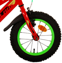 Volare Rocky Kinderfiets - Jongens - 14 inch - Rood - 3-5 jaar extra afbeelding 7