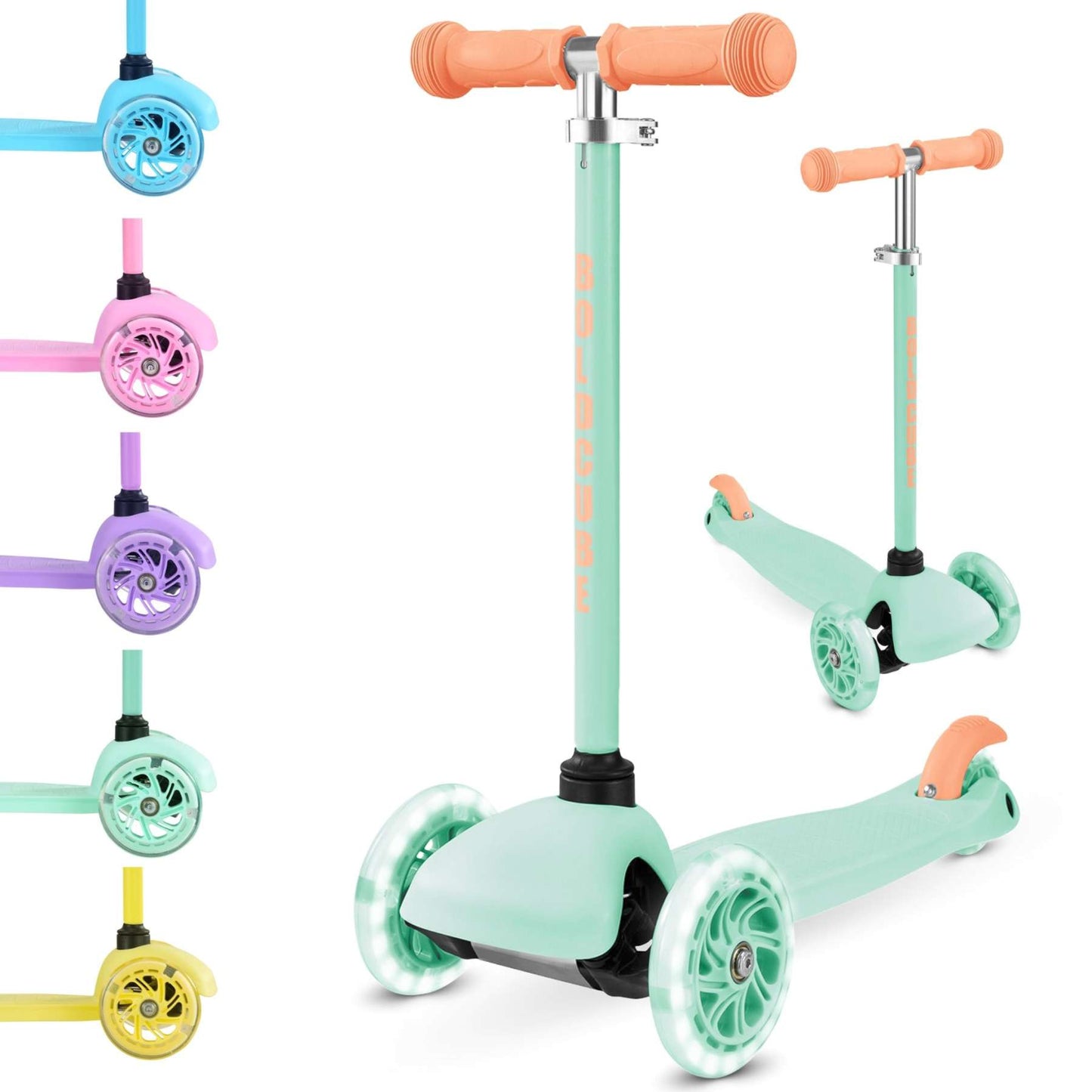 BOLDCUBE Teeny driewielstep - Mint - Vanaf 5 jaar extra afbeelding 10
