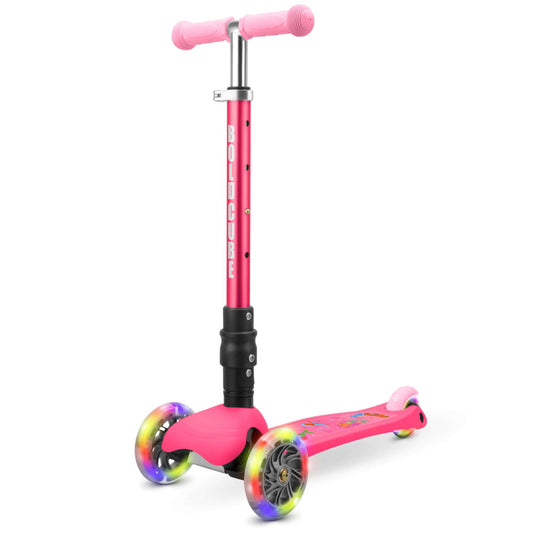 BOLDCUBE Teeny FOLD driewielstep - Zeemeermin Roze - Vanaf 2 jaar bij Fietstotaal