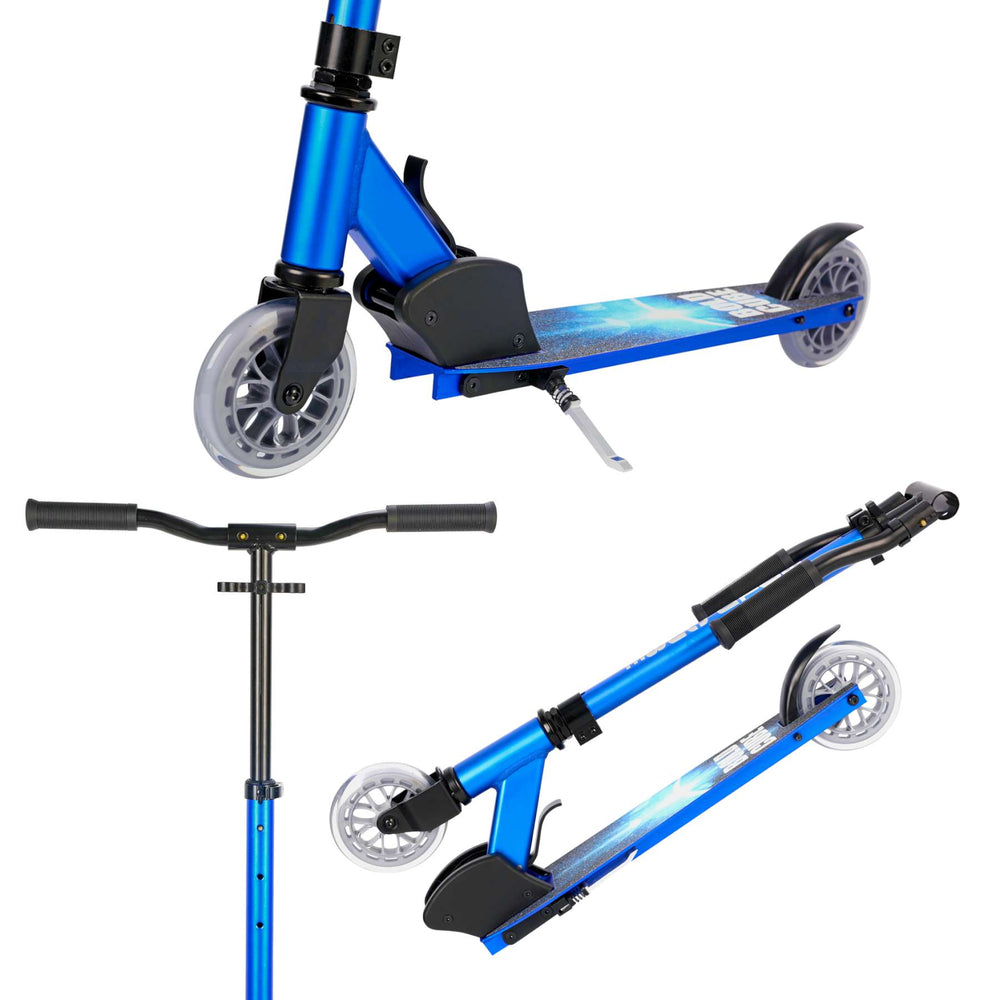 BOLDCUBE Deluxe 2-wielstep - Saffier Blauw - Vanaf 5 jaar extra afbeelding 6
