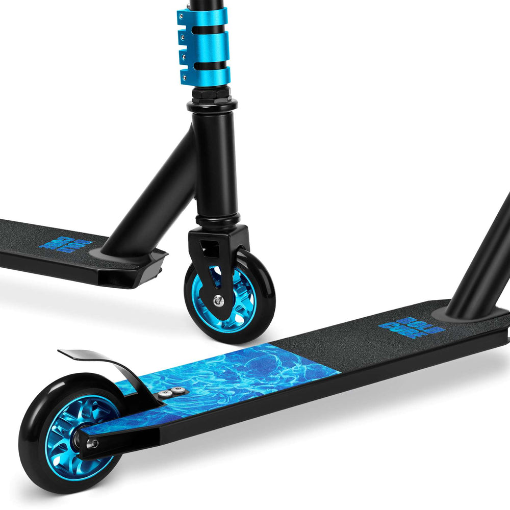 BOLDCUBE Deluxe Stuntstep - Cyaan - Vanaf 5 jaar extra afbeelding 7