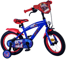 Sonic Prime Kinderfiets - Jongens - 14 inch - Blauw Rood - Blauw, Rood - 3-5 jaar extra afbeelding 3