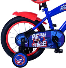 Sonic Prime Kinderfiets - Jongens - 14 inch - Blauw Rood - Blauw, Rood - 3-5 jaar extra afbeelding 4