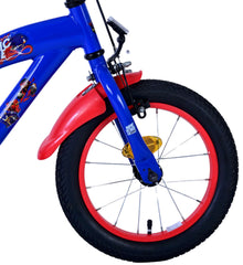 Sonic Prime Kinderfiets - Jongens - 14 inch - Blauw Rood - Blauw, Rood - 3-5 jaar extra afbeelding 5