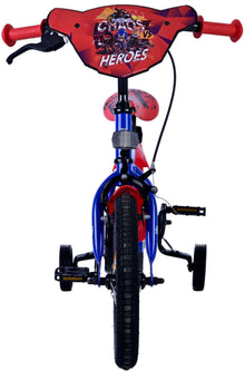 Sonic Prime Kinderfiets - Jongens - 14 inch - Blauw Rood - Blauw, Rood - 3-5 jaar extra afbeelding 8
