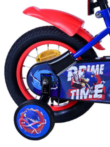 Sonic Prime Kinderfiets - Jongens - 12 inch - Blauw Rood - Blauw, Rood - 3-5 jaar extra afbeelding 3
