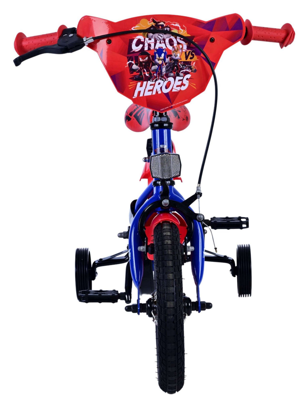 Sonic Prime Kinderfiets - Jongens - 12 inch - Blauw Rood - Blauw, Rood - 3-5 jaar extra afbeelding 7