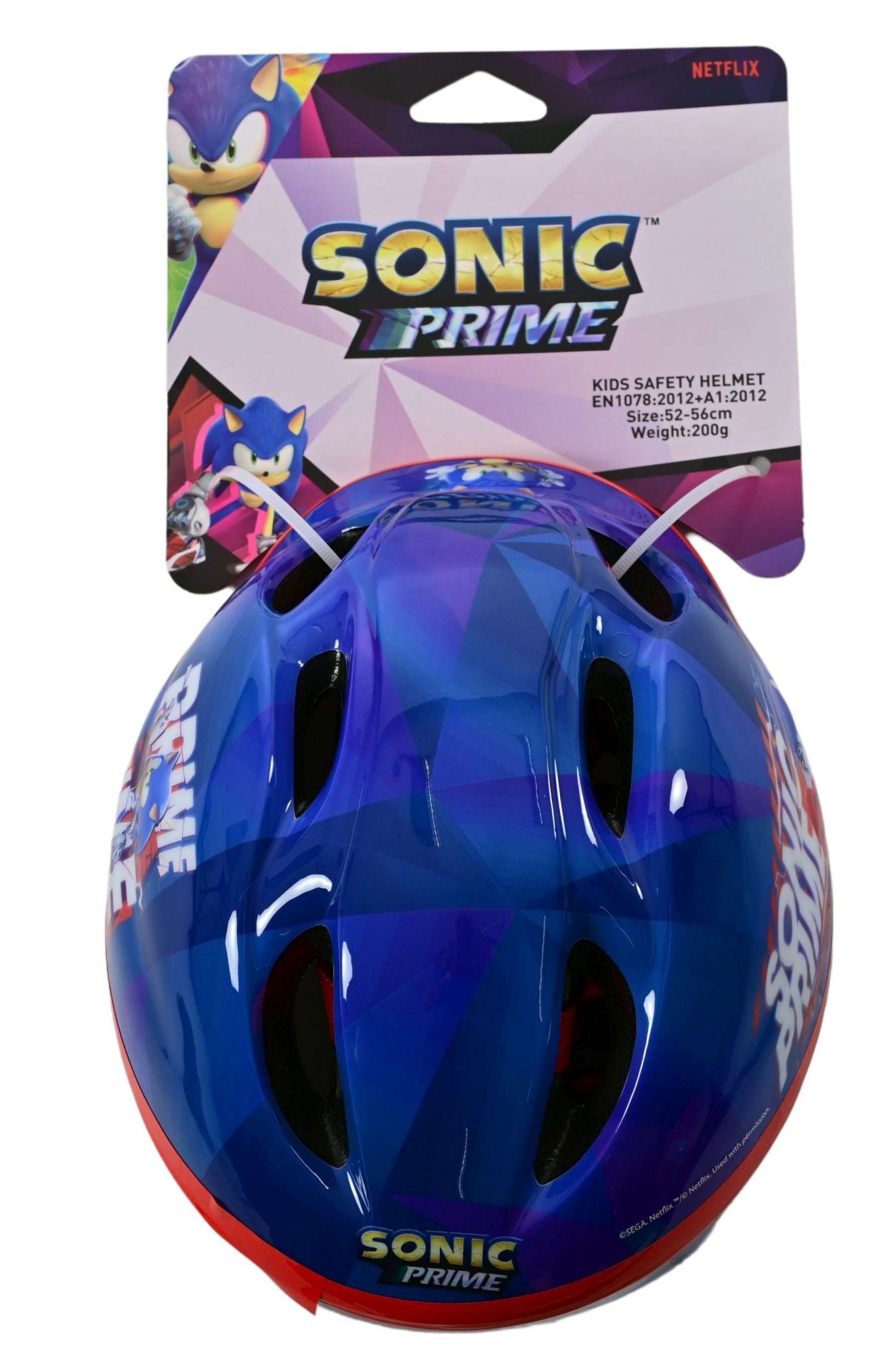Sonic Prime Fietshelm - 52-56 cm extra afbeelding 10