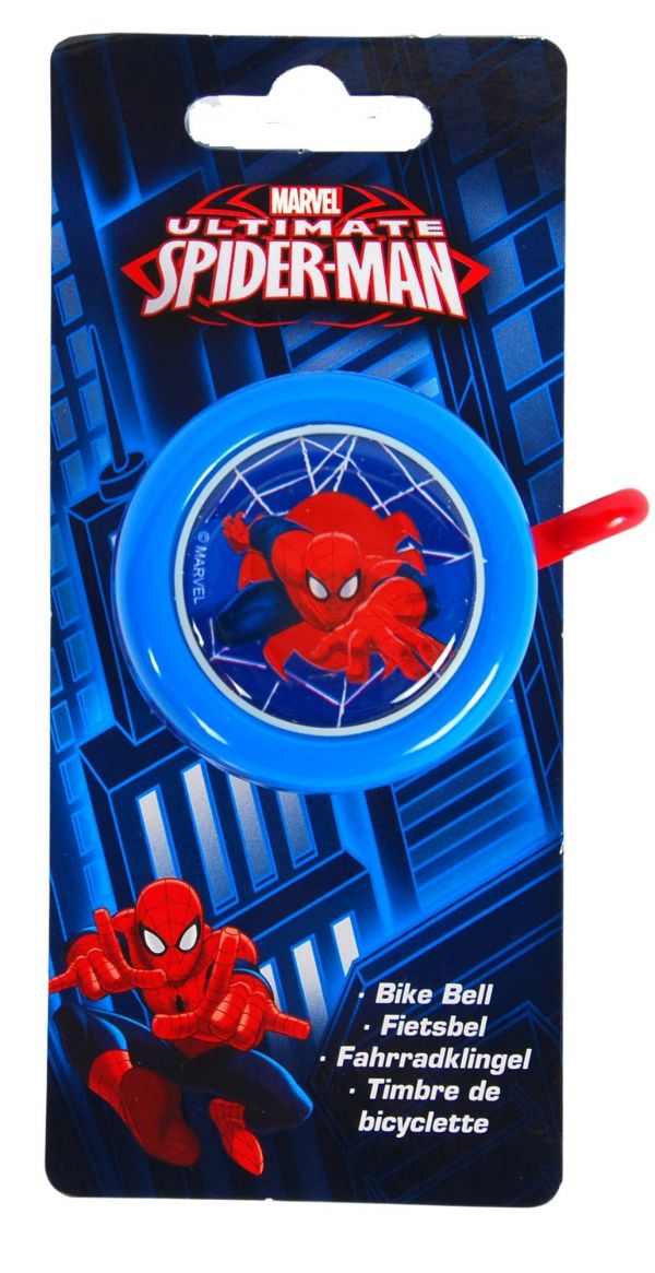 Spider-Man Fietsbel - Jongens - Blauw extra afbeelding 2