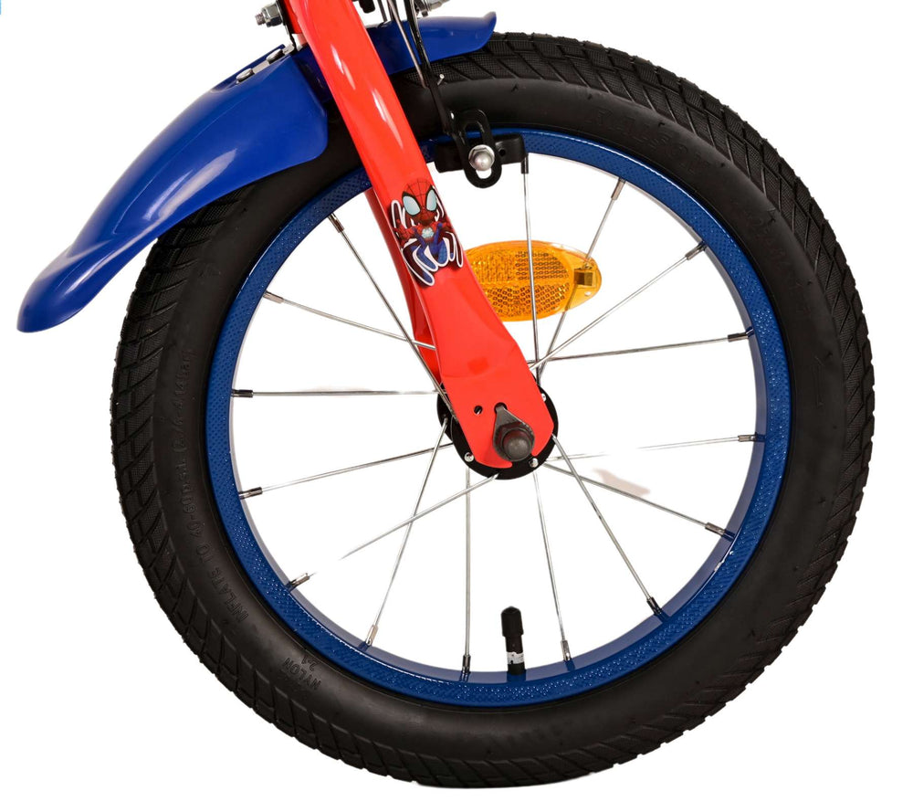 Spidey Kinderfiets - Jongens - 14 inch - Blauw - 3-5 jaar extra afbeelding 5
