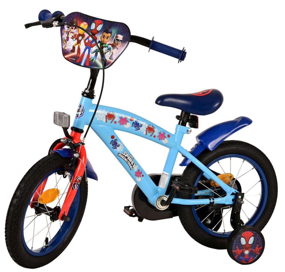 Spidey Kinderfiets - Jongens - 14 inch - Blauw - 3-5 jaar extra afbeelding 10