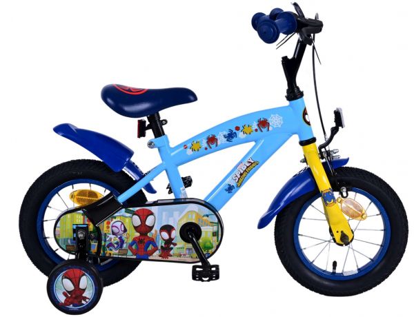 Spidey Kinderfiets - Jongens - 12 inch - Blauw - 3-5 jaar extra afbeelding 2