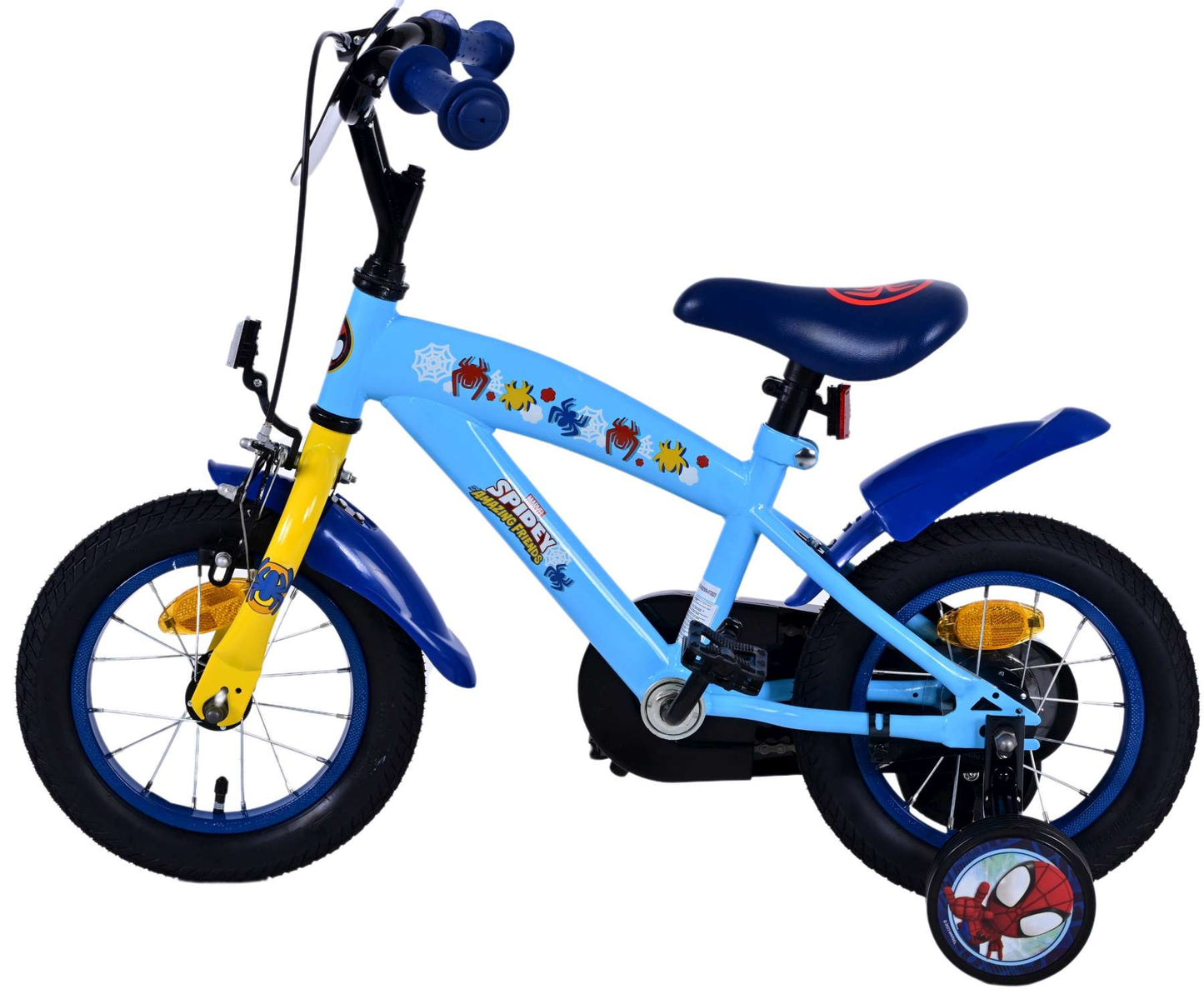Spidey Kinderfiets - Jongens - 12 inch - Blauw - 3-5 jaar extra afbeelding 9