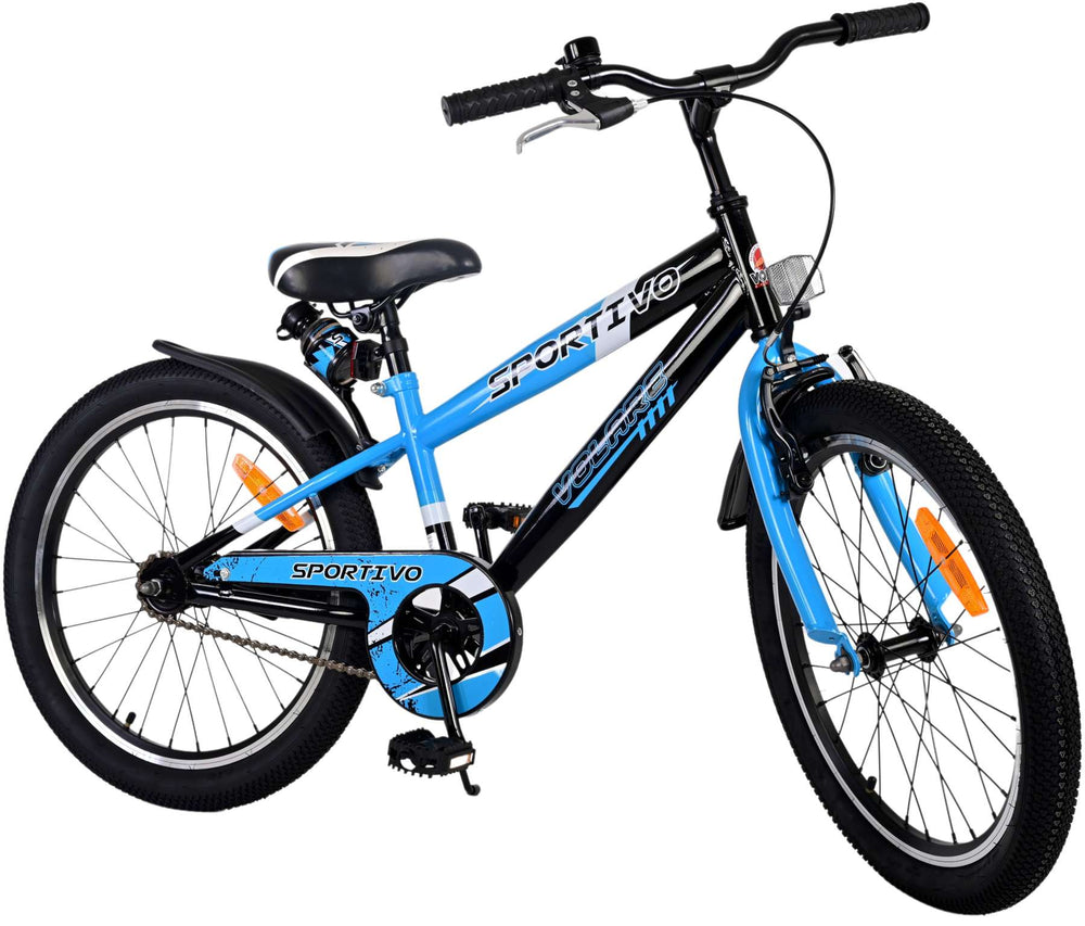 Volare Sportivo Kinderfiets - Jongens - 20 inch - Blauw - 6-8 jaar extra afbeelding 3