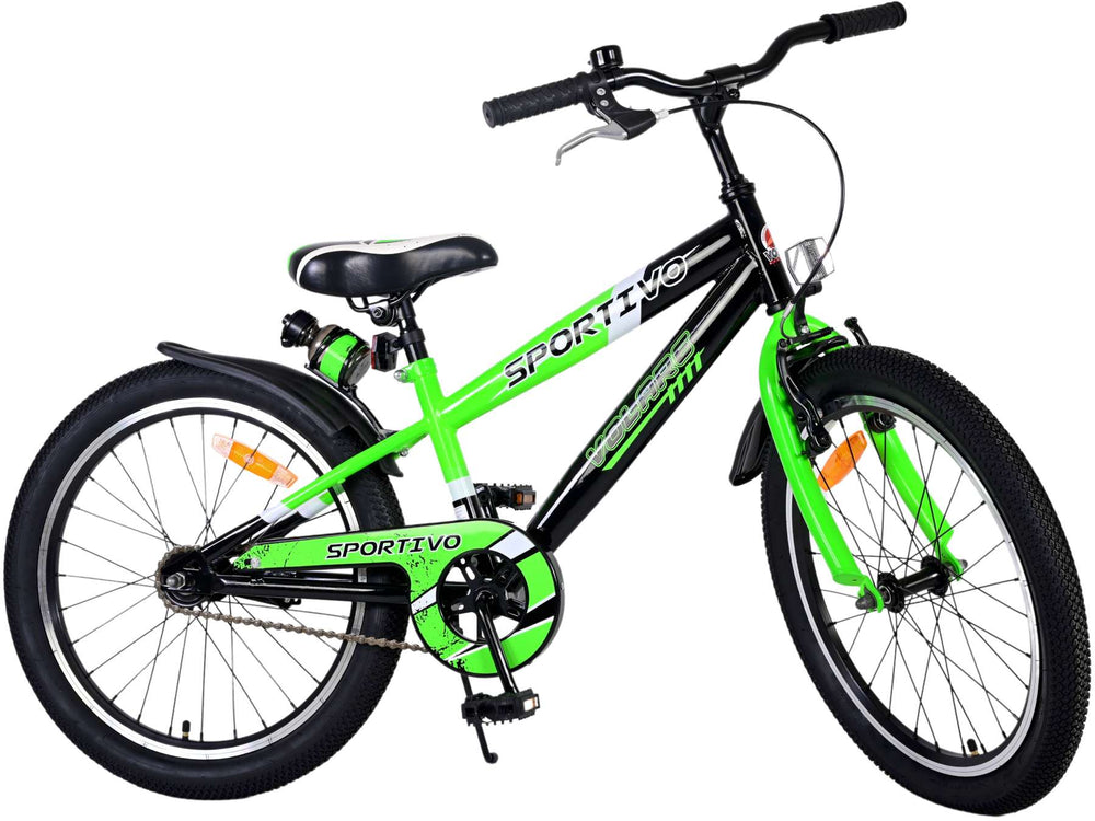 Volare Sportivo Kinderfiets - Jongens - 20 inch - Groen - 6-8 jaar extra afbeelding 3