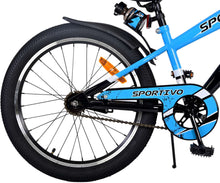 Volare Sportivo Kinderfiets - Jongens - 20 inch - Blauw - 6-8 jaar extra afbeelding 4