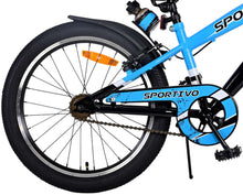 Volare Sportivo Kinderfiets - Jongens - 20 inch - Blauw - Twee handremmen - 6-8 jaar extra afbeelding 4