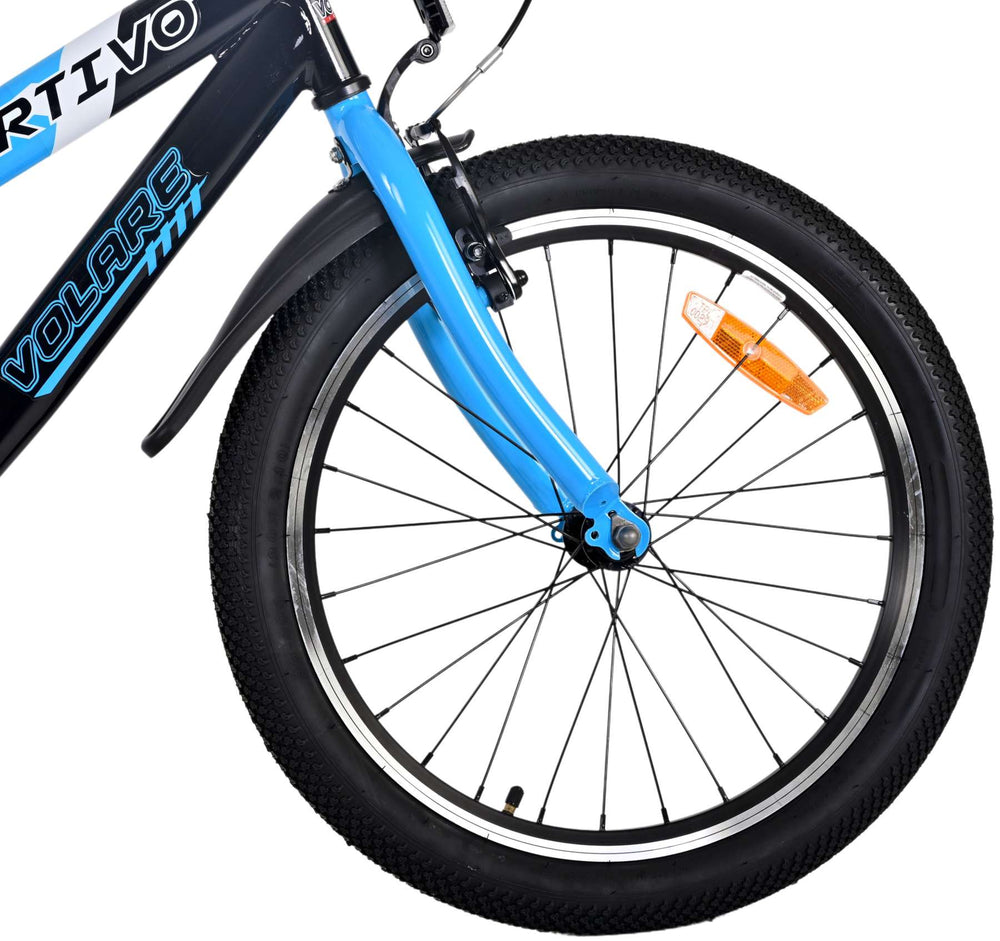 Volare Sportivo Kinderfiets - Jongens - 20 inch - Blauw - 6-8 jaar extra afbeelding 5