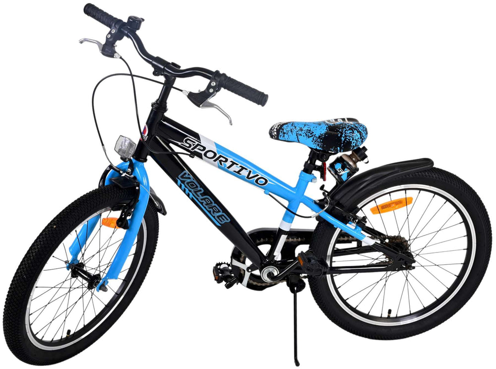 Volare Sportivo Kinderfiets - Jongens - 20 inch - Blauw - Twee handremmen - 6-8 jaar extra afbeelding 10