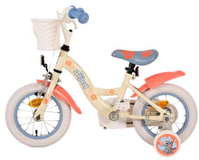 Disney Stitch Kinderfiets - Meisjes - 12 inch - CrÃ¨me Koraal Blauw - 3-5 jaar extra afbeelding 9