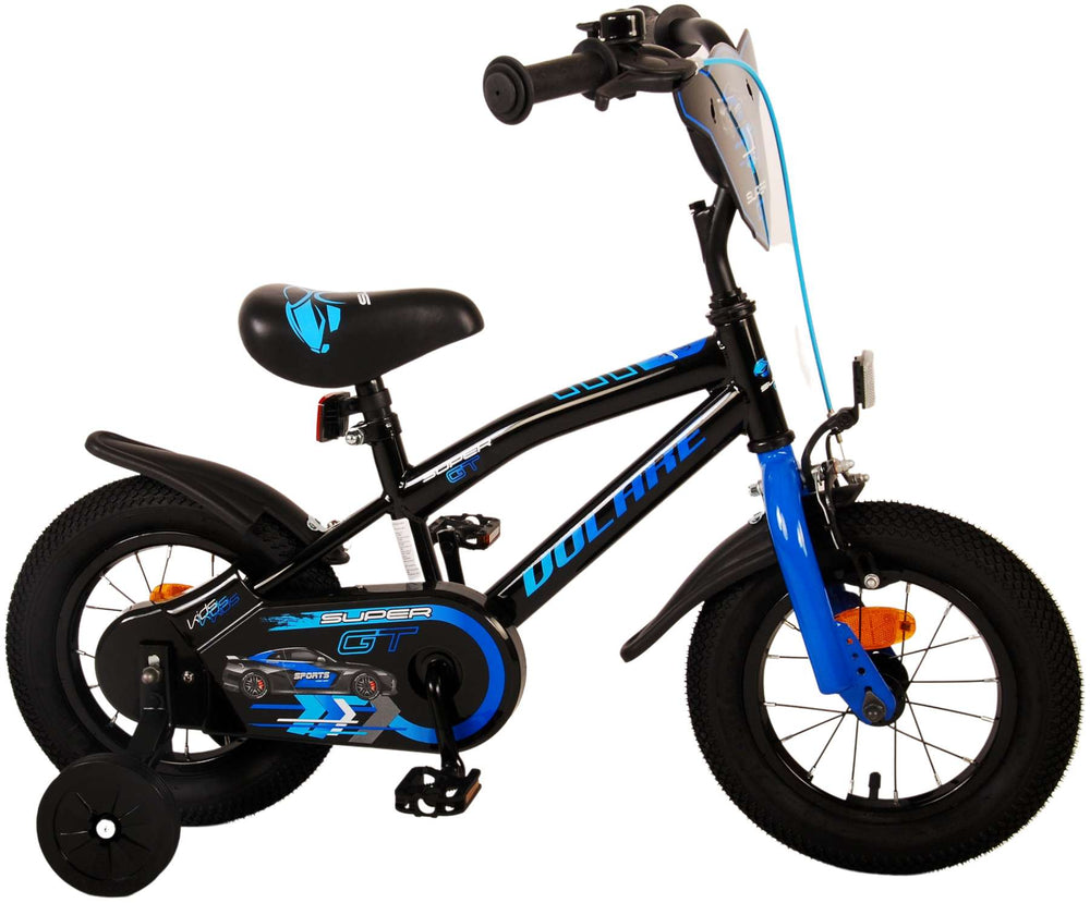 Volare Super GT Kinderfiets - Jongens - 12 inch - Blauw - 3-5 jaar extra afbeelding 3