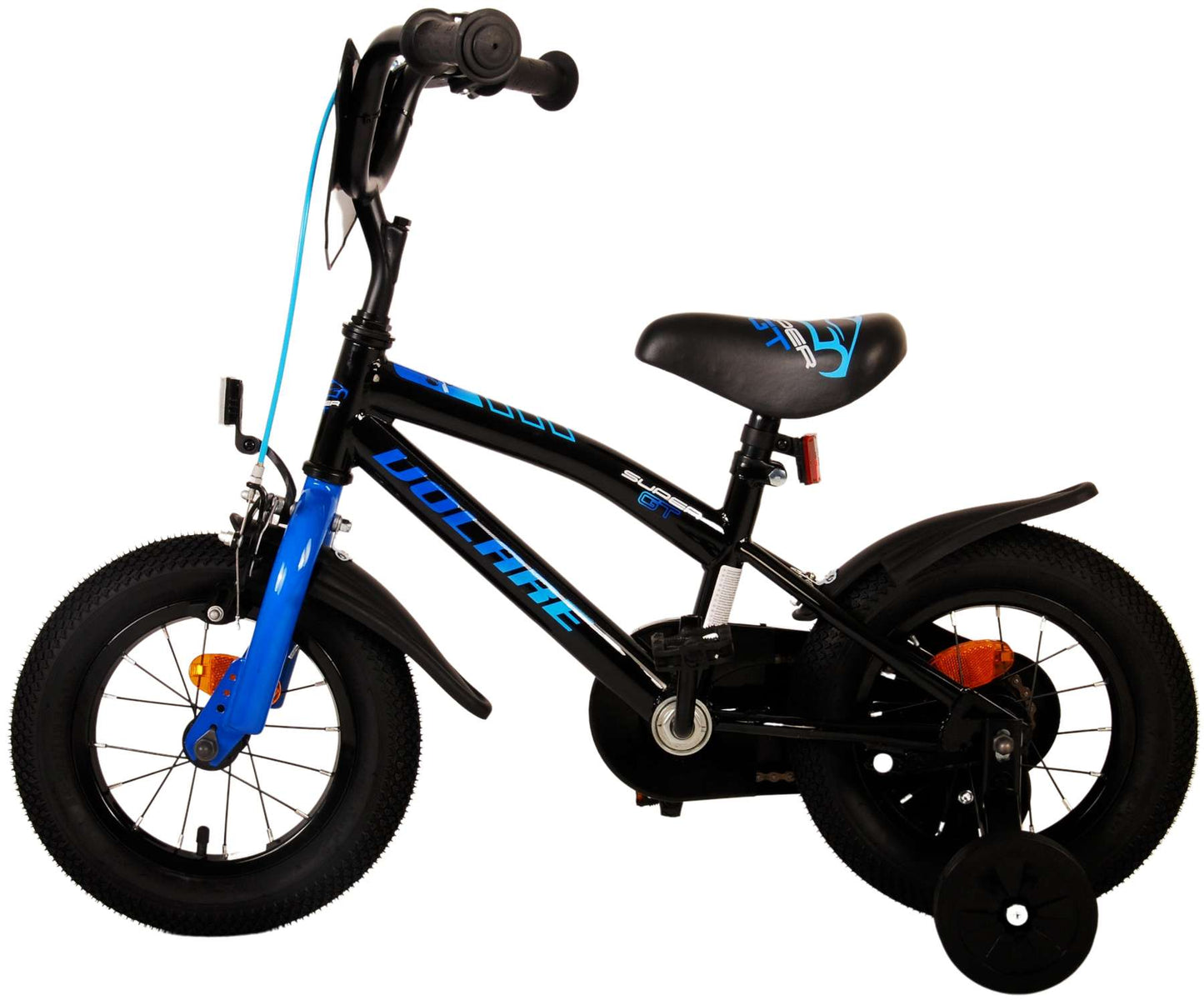 Volare Super GT Kinderfiets - Jongens - 12 inch - Blauw - 3-5 jaar extra afbeelding 14