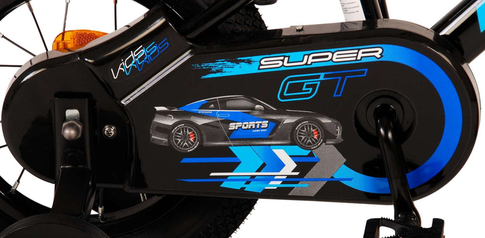Volare Super GT Kinderfiets - Jongens - 12 inch - Blauw - 3-5 jaar extra afbeelding 7