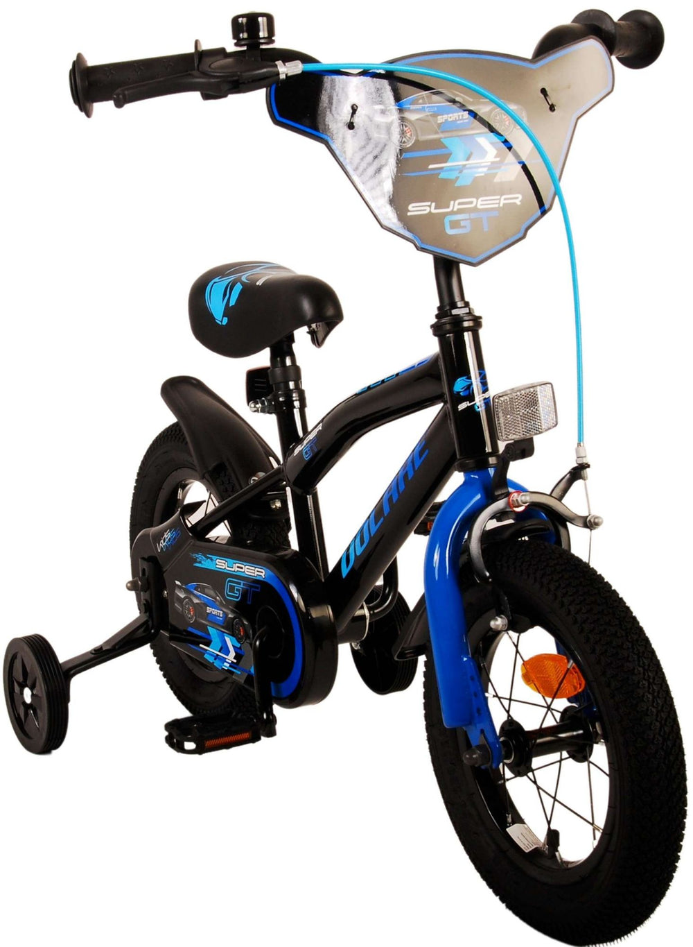 Volare Super GT Kinderfiets - Jongens - 12 inch - Blauw - 3-5 jaar extra afbeelding 11