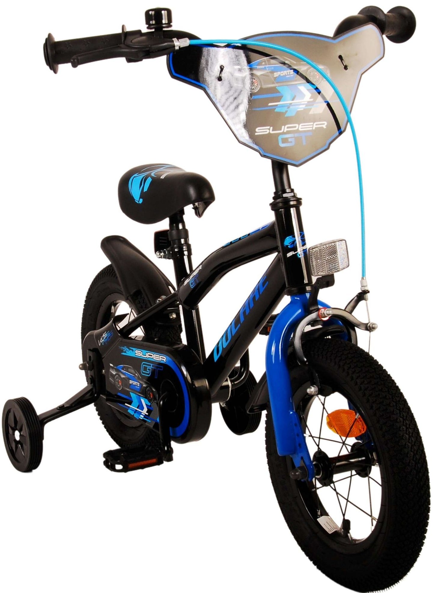 Volare Super GT Kinderfiets - Jongens - 12 inch - Blauw - 3-5 jaar extra afbeelding 11