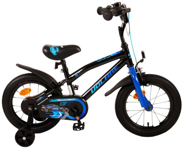 Volare Super GT Kinderfiets - Jongens - 14 inch - Blauw - 3-5 jaar extra afbeelding 2