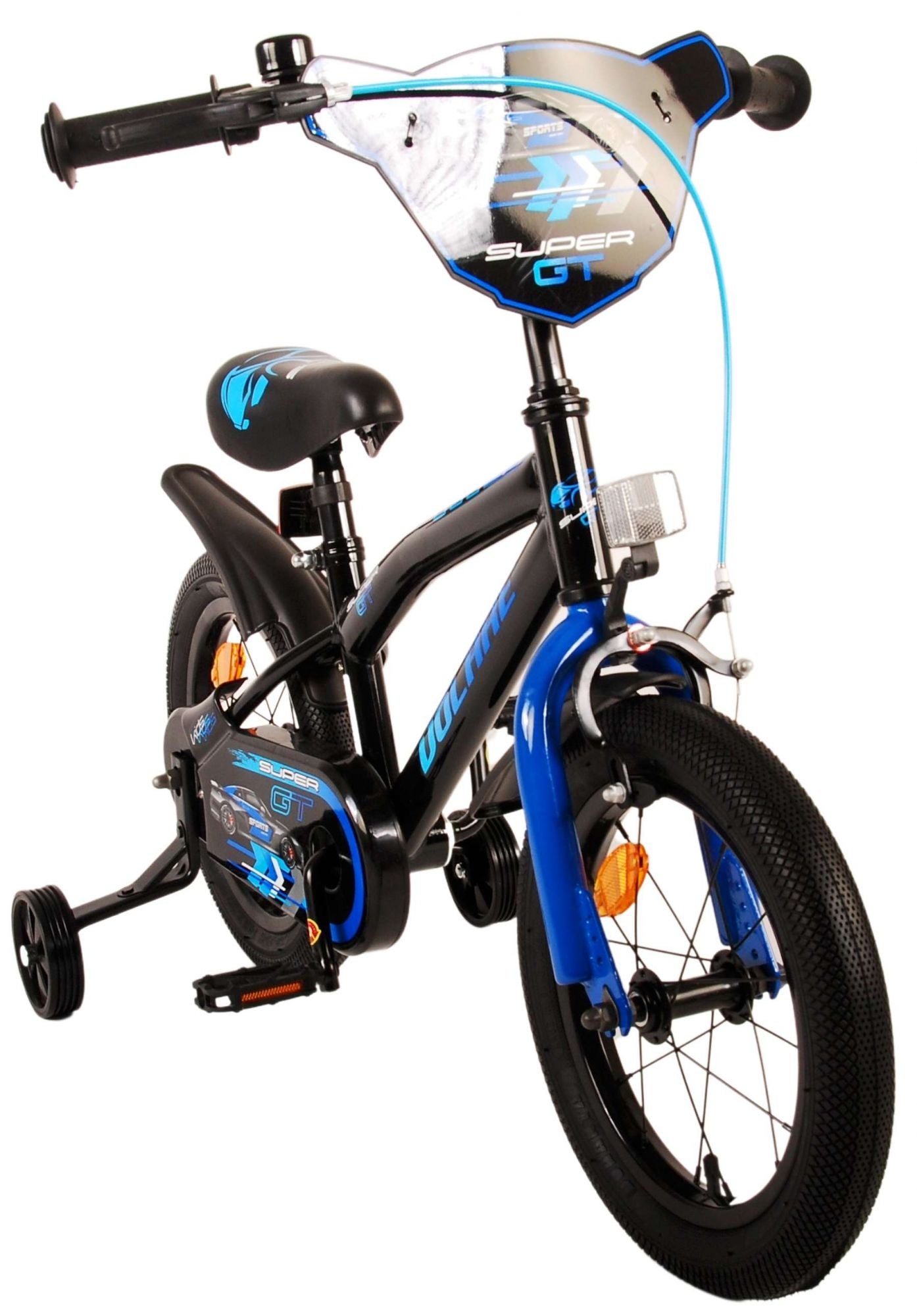 Volare Super GT Kinderfiets - Jongens - 14 inch - Blauw - 3-5 jaar extra afbeelding 11