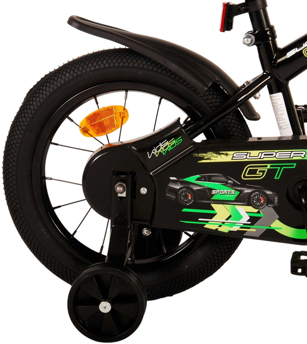 Volare Super GT Kinderfiets - Jongens - 14 inch - Groen - 3-5 jaar extra afbeelding 5