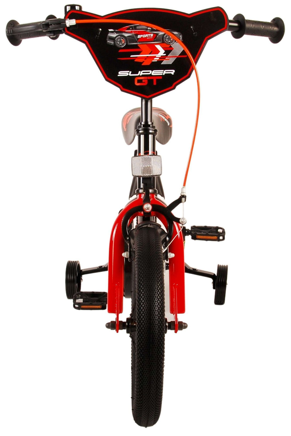 Volare Super GT Kinderfiets - Jongens - 14 inch - Rood - 3-5 jaar extra afbeelding 12