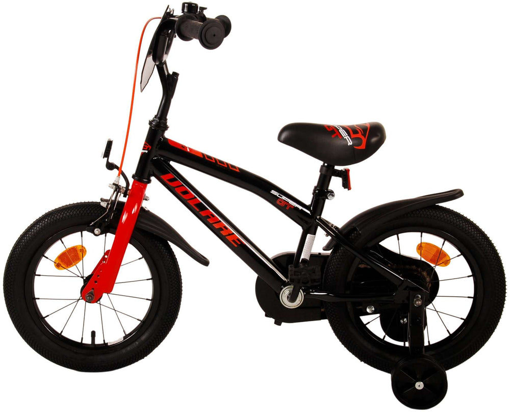 Volare Super GT Kinderfiets - Jongens - 14 inch - Rood - 3-5 jaar extra afbeelding 14