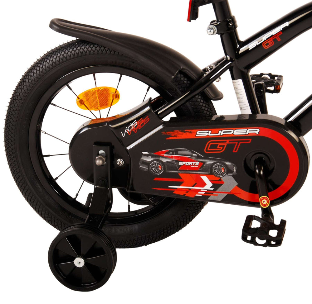Volare Super GT Kinderfiets - Jongens - 14 inch - Rood - 3-5 jaar extra afbeelding 5