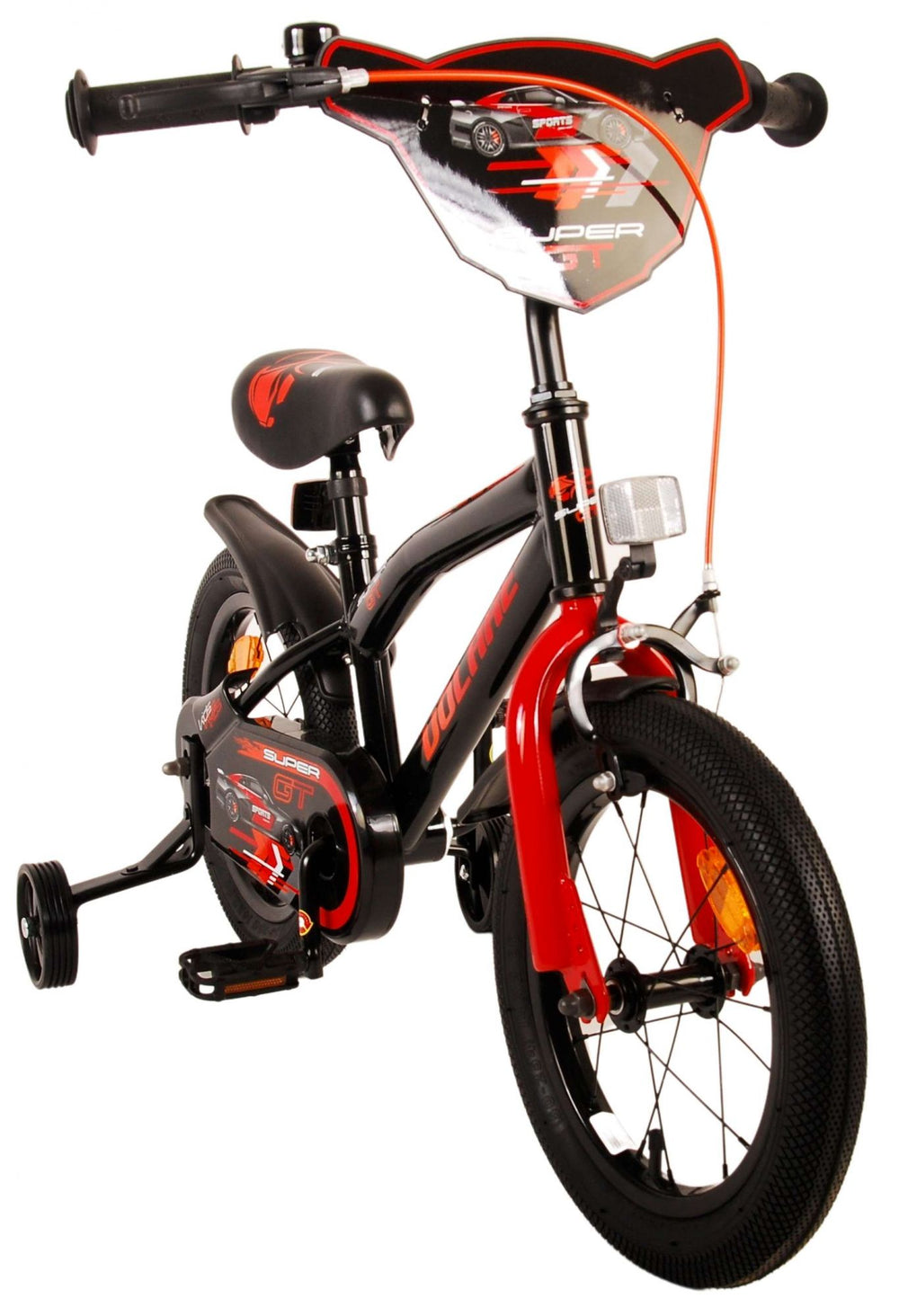 Volare Super GT Kinderfiets - Jongens - 14 inch - Rood - 3-5 jaar extra afbeelding 11
