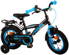 Volare Thombike Kinderfiets - Jongens - 12 inch - Zwart Blauw - Zwart, Blauw - 3-5 jaar extra afbeelding 4