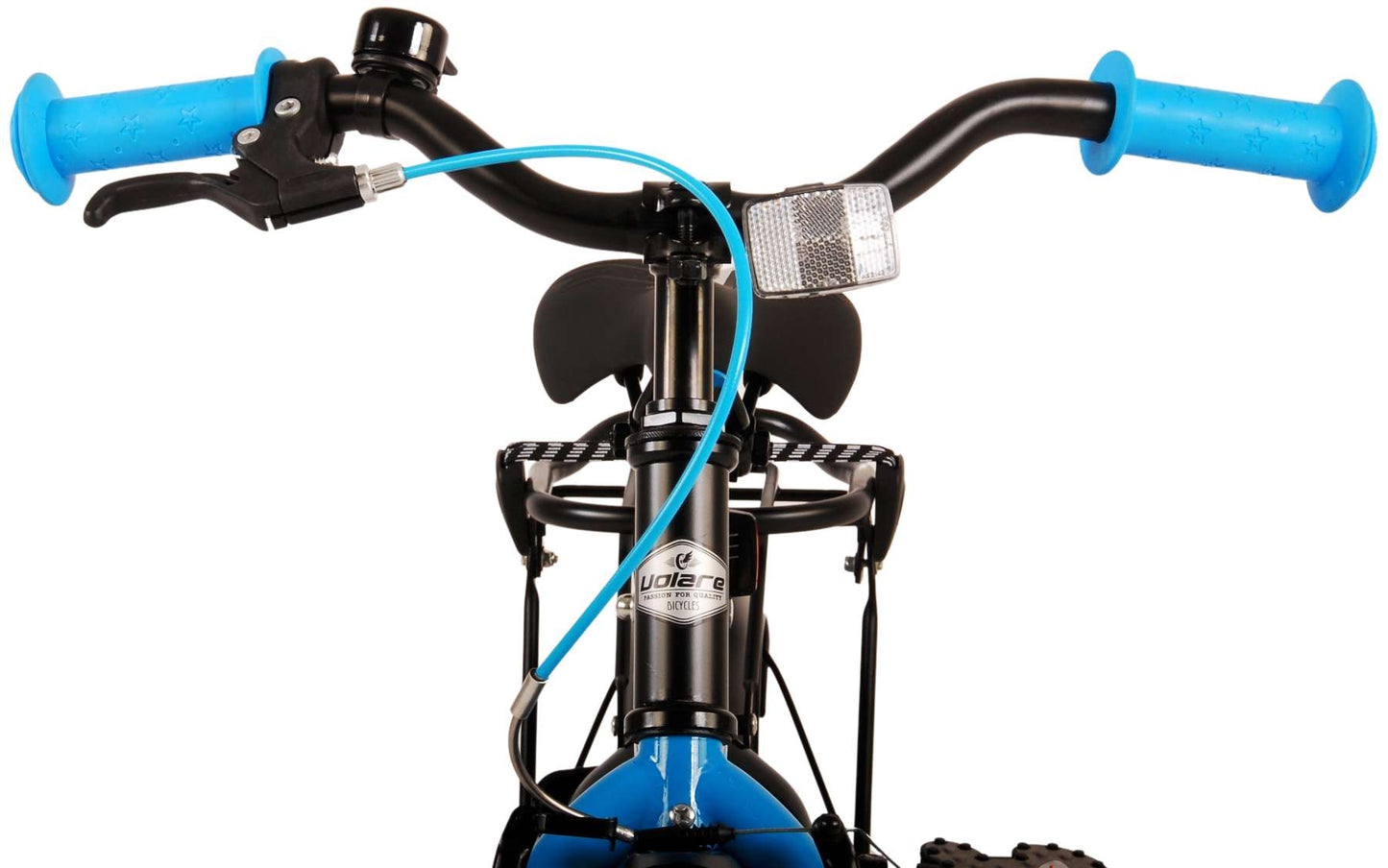 Volare Thombike Kinderfiets - Jongens - 12 inch - Zwart Blauw - Zwart, Blauw - 3-5 jaar extra afbeelding 13