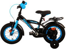 Volare Thombike Kinderfiets - Jongens - 12 inch - Zwart Blauw - Zwart, Blauw - 3-5 jaar extra afbeelding 14