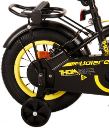 Volare Thombike Kinderfiets - Jongens - 12 inch - Zwart Geel - Zwart, Geel - 3-5 jaar extra afbeelding 5