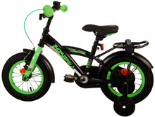 Volare Thombike Kinderfiets - Jongens - 12 inch - Zwart Groen - Zwart, Groen - 3-5 jaar extra afbeelding 14